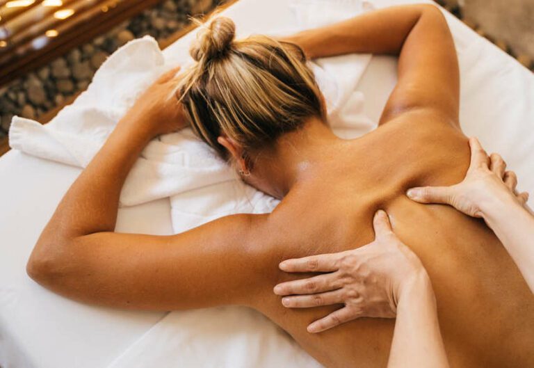 Rücken-Massage